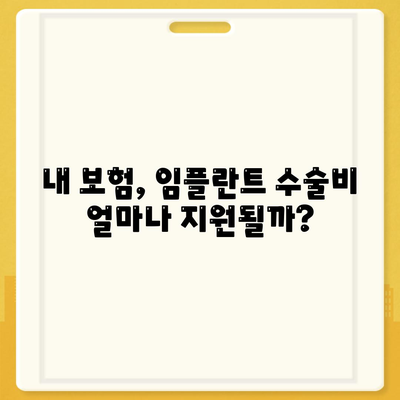 임플란트 치과 보험,보장 범위에 포함된 시술