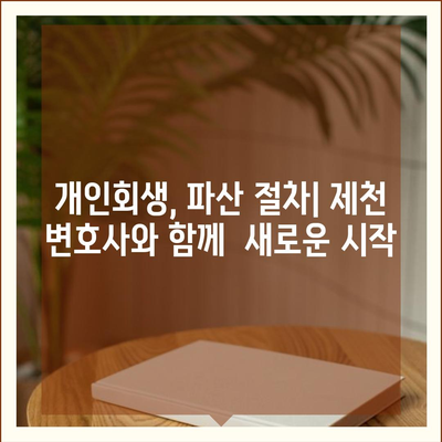 제천 개인회생 전문 변호사 찾기| 성공적인 파산 면책을 위한 선택 | 개인회생, 파산, 법률 상담, 제천 변호사