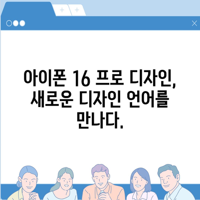 아이폰 16 프로 출시일 및 디자인 정리