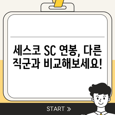 세스코 SC 연봉| 2023년 최신 정보 & 연봉 협상 가이드 | 세스코, SC, 연봉, 협상, 정보, 2023