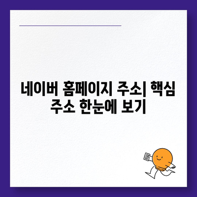 네이버 바로가기| PC, 모바일, 앱 접속 방법 총정리 | 네이버 홈페이지, 바로가기 주소