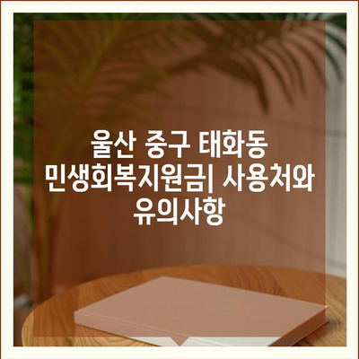 울산시 중구 태화동 민생회복지원금 | 신청 | 신청방법 | 대상 | 지급일 | 사용처 | 전국민 | 이재명 | 2024