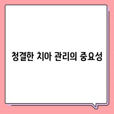 양호한 구강 위생이 임플란트 상부 구조 수명에 미치는 영향