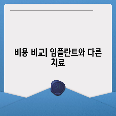 용현동 임플란트,바람직한 치료 옵션