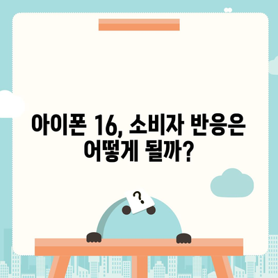 아이폰 16 국내 출시 예정일 | 디자인 혁명 예측