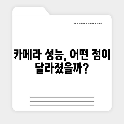 아이폰 16과 아이폰 15 스펙 대비