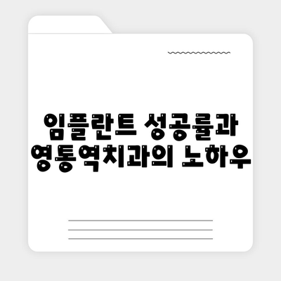 통증 없는 임플란트 식립이 가능한 영통역치과