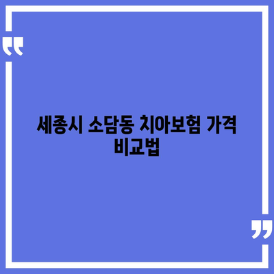 세종시 세종특별자치시 소담동 치아보험 가격 | 치과보험 | 추천 | 비교 | 에이스 | 라이나 | 가입조건 | 2024