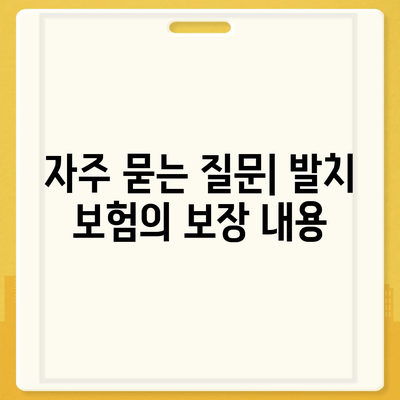 진단형 발치 보험 가입 전 보장 범위 파악하기