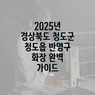 2025년 경상북도 청도군 청도읍 반영구 화장 완벽 가이드