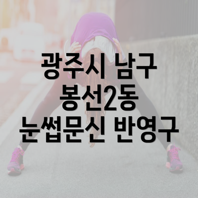 광주시 남구 봉선2동 눈썹문신 반영구