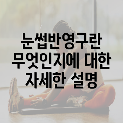 눈썹반영구란 무엇인지에 대한 자세한 설명