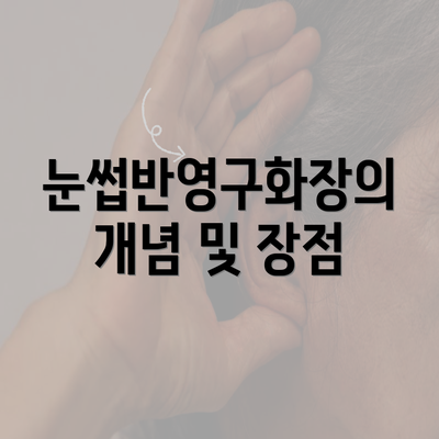 눈썹반영구화장의 개념 및 장점