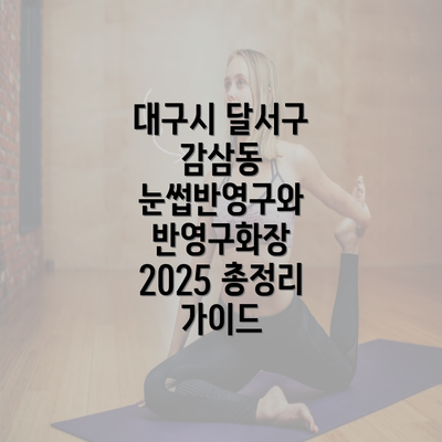 대구시 달서구 감삼동 눈썹반영구와 반영구화장 2025 총정리 가이드