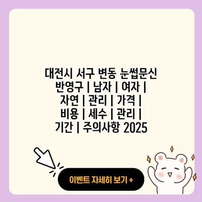 대전시 서구 변동 눈썹문신 반영구 남자 여자 자연 관리 가격 비용 세수 관리 기간 주의사항 2025 resized