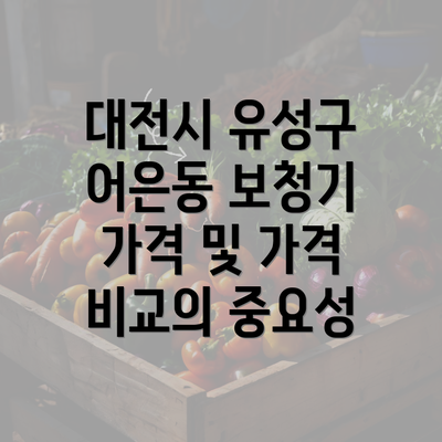대전시 유성구 어은동 보청기 가격 및 가격 비교의 중요성
