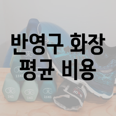 반영구 화장 평균 비용