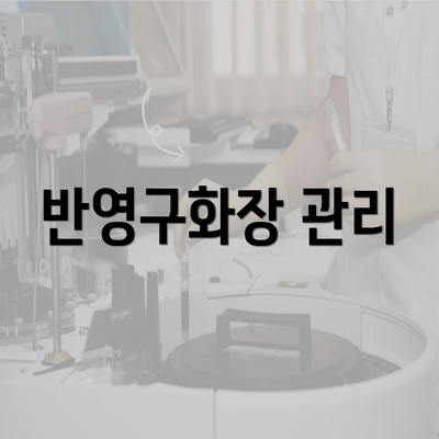 반영구화장 관리