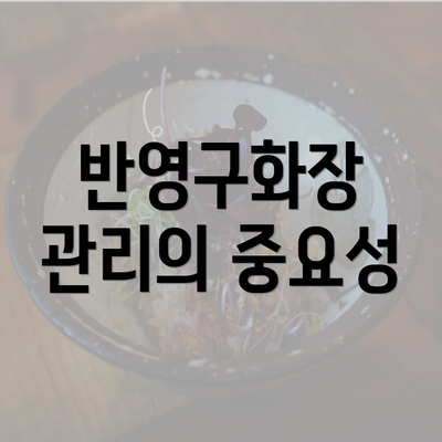 반영구화장 관리의 중요성