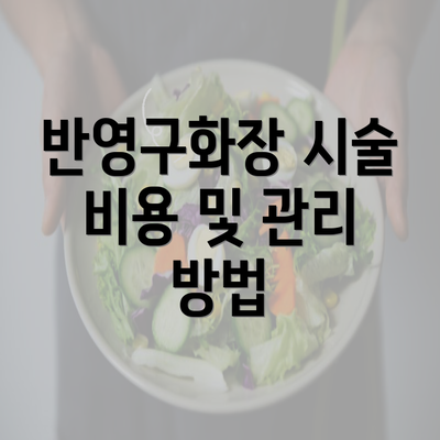 반영구화장 시술 비용 및 관리 방법