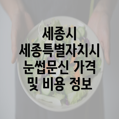 세종시 세종특별자치시 눈썹문신 가격 및 비용 정보
