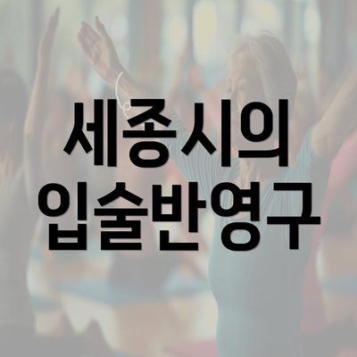 세종시의 입술반영구