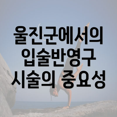 울진군에서의 입술반영구 시술의 중요성
