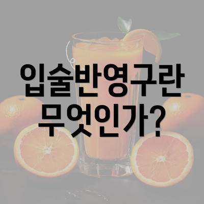 입술반영구란 무엇인가?