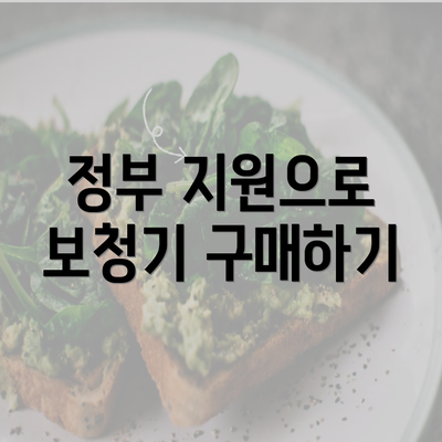 정부 지원으로 보청기 구매하기