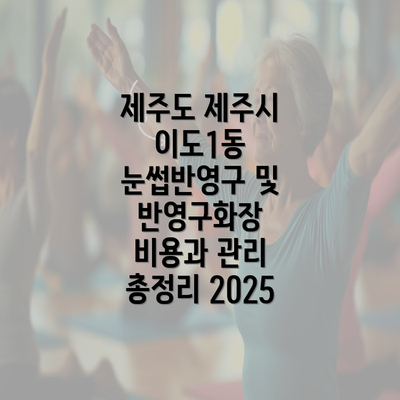 제주도 제주시 이도1동 눈썹반영구 및 반영구화장 비용과 관리 총정리 2025