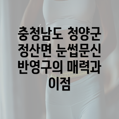 충청남도 청양군 정산면 눈썹문신 반영구 서비스 안내와 관리 방법