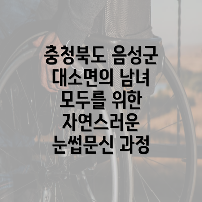 충청북도 음성군 대소면의 남녀 모두를 위한 자연스러운 눈썹문신 과정