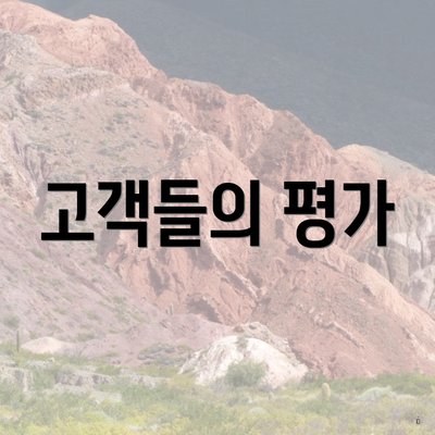 빽다방 3월 행사메뉴 4 고객들의 평가