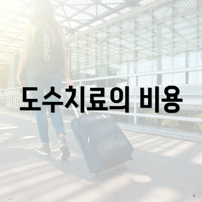 도수치료의 비용