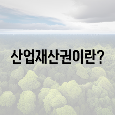 산업재산권이란?