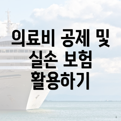 의료비 공제 및 실손 보험 활용하기