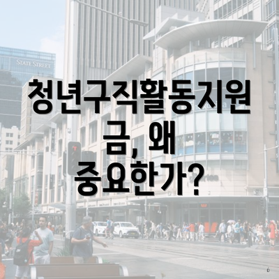 해운대구 반여4동 청년구직활동지원금 신청 사용처 | 대상 | 지급 | 한도 | 온라인 2025 5 청년구직활동지원금, 왜 중요한가?