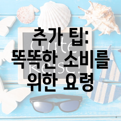 국민카드 3월 행사 6 추가 팁: 똑똑한 소비를 위한 요령
